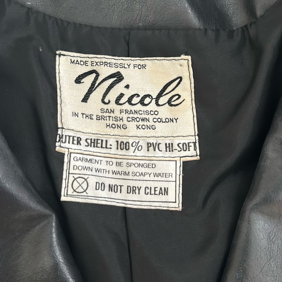 Vintage British Crown Colony Hong Kong 1960’s Trench Coat Size S - Picture 11 of 15